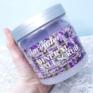 Dead Sea Collection Mineral Lavender Bath Salt Scrub Oil  Minerals